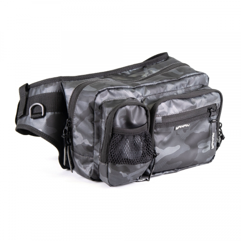 products/Сумка рыболовная "Yaman" Fishing Hip Bag, 28х21х17 см, цв. серый камуфляж/6/, Y-FHB-01