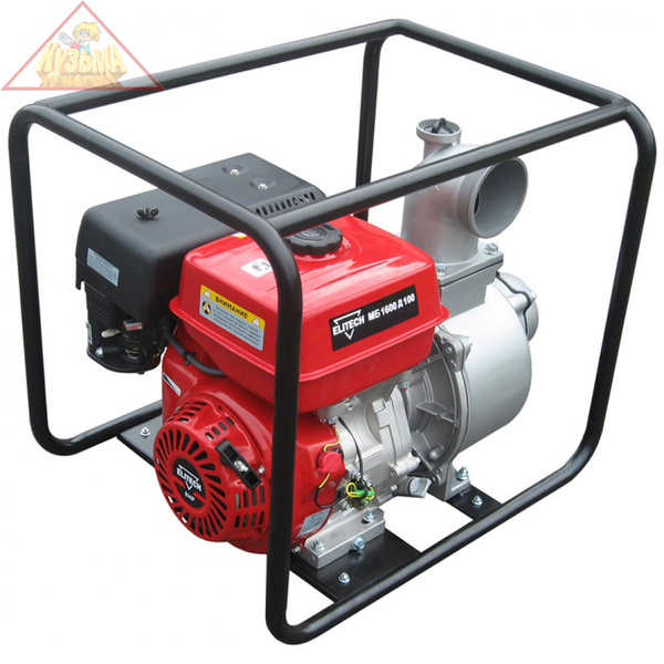 Бензиновая мотопомпа Elitech МБ 1600 Д 100