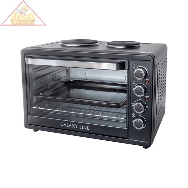 Мини-печь с двумя конфорками GALAXY LINE GL2605, арт. гл2605л