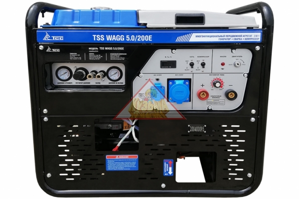 Многофункциональный мобильный агрегат 3 в 1 TSS WAGG 5.0/200E, арт. 027654