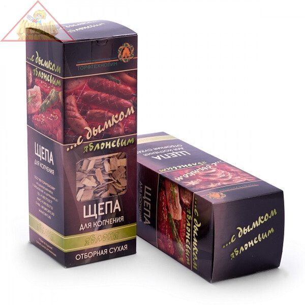 Щепа для копчения отборная с дымком яблоневым 1л арт. Щепа Яблоня ПР