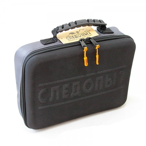 products/PF-BN-05 Сумка рыболовная "СЛЕДОПЫТ" Module Case, 30х22х10 см, цв. серый + 2 коробки Luno 