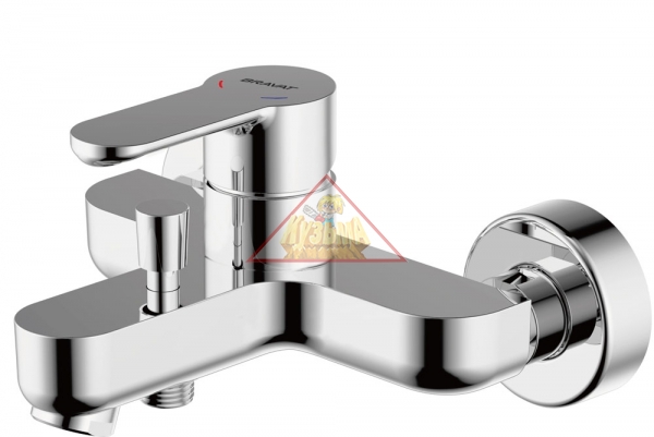 Смеситель для ванны c коротким изливом Bravat Stream, арт. F63783C-01A