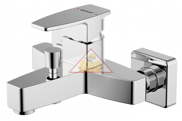 Смеситель для ванны c коротким изливом Bravat Riffle, арт. F672106C-01