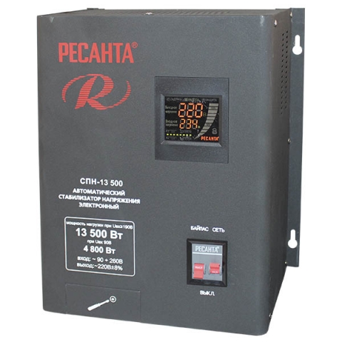 products/Стабилизатор СПН-13500 Ресанта 63/6/28