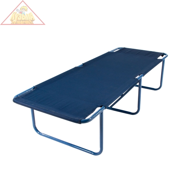 PF-CC-P1 Раскладушка тур. в чехле Следопыт "Т.И.Ш.Ь" П1, 2000*750*380мм,макс.нагрузка 150кг,цв. синий