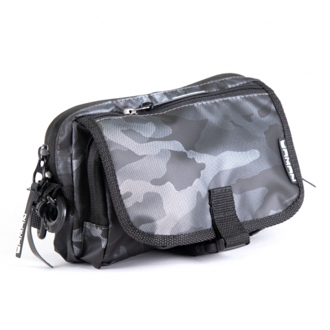 products/Y-SFML-02 Сумка рыболовная "Yaman" Street Fishing MultiLock S-Pouch, 13,5х22х8 см, цв. серый камуфляж