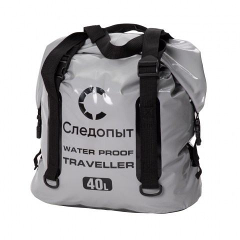 products/Гермосумка "СЛЕДОПЫТ - Traveller", 40 л, цв. серый/18/, PF-DBT-40G