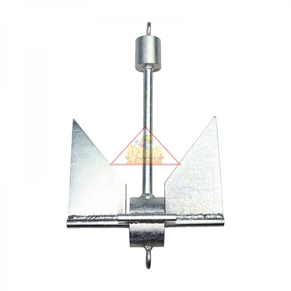 Я-АЛ14 Якорь непотеряйка "ЯМАН" 5 кг, оцинкованный, в чехле Оксфорд 201d	